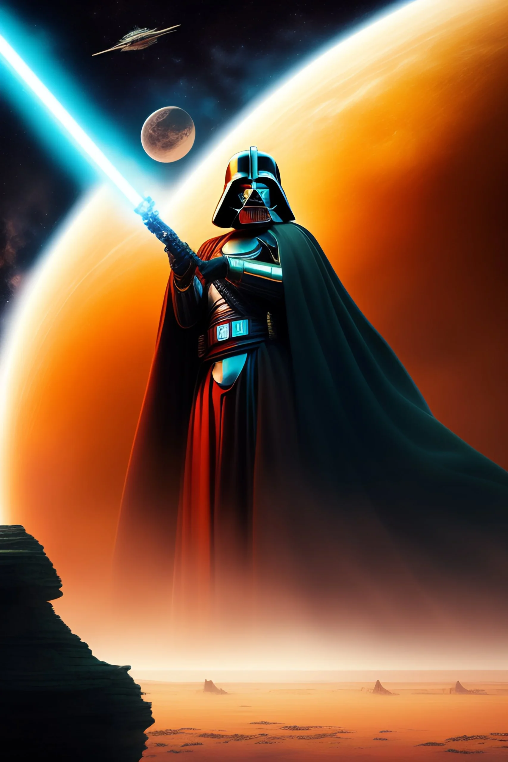 Which Star Wars AI Art Do You Prefer?